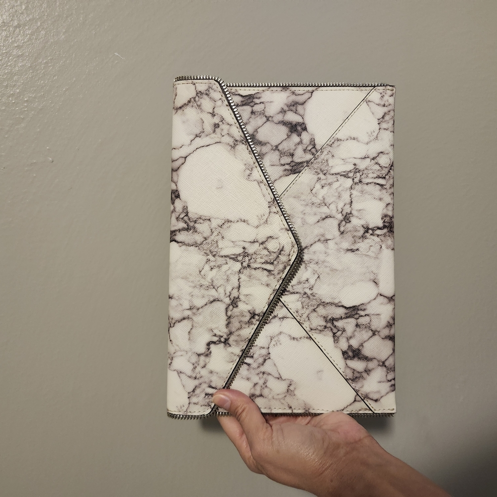 Marble Print Clutch